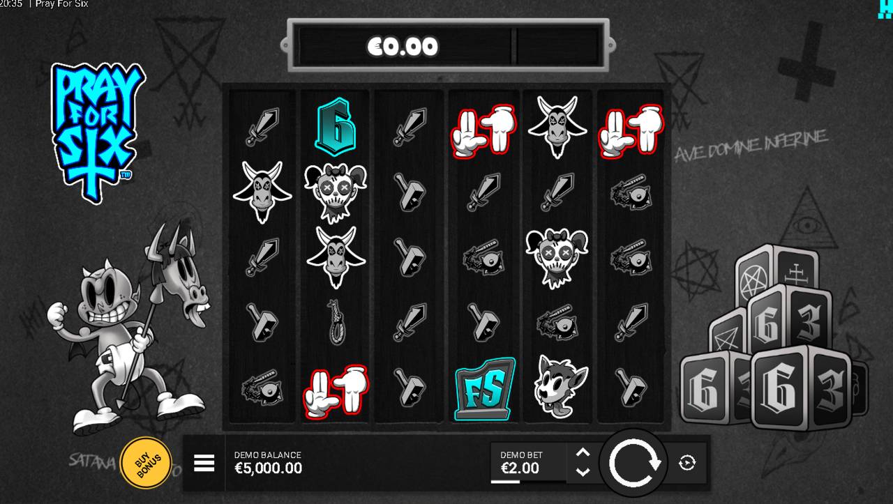 Pray For Six (Hacksaw Gaming) Image 2